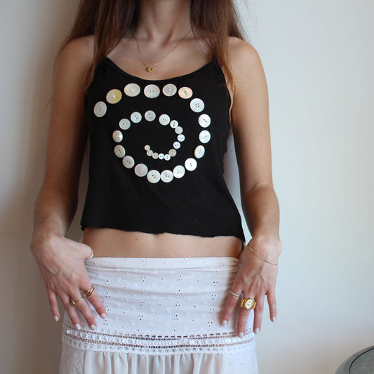 Button Swirl Tank
