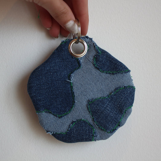 Earth Denim Keychain